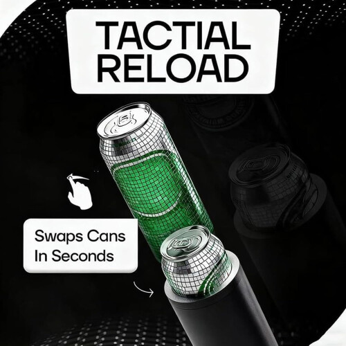 Tactical Can Holder with Insulation for Two 12oz Cans 2