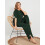 Women's Knit 2-Piece Lounge Set: Short Sleeve Pullover + 6