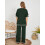 Women's Knit 2-Piece Lounge Set: Short Sleeve Pullover + 7