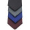 Herreslips i tynde, ensfarvede, 2,5 tommer, 4-pak 4