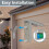 Controle remoto para porta de garagem compatível com Liftmaster. 8
