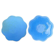(B, Blue) Silicone Adhesive Bra Breast Stickers Invisible Breast Lift Tape Nipple Cover Pads Chest