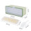 Stackable Ice Cube Molds for Easy Ice Release, Flexible Silicone Ice Cube Trays Reusable BPA Free Stackable Square Ice Cube Mold for Convenient Moving 2