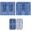 (Green) (Gray) Bulldog Ice Cube Tray Bulldog Shaped Ice Cube Mold Silicone Ice Cube Tray 6
