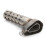 Motorcycle Hexagonal Exhaust Muffler Adjustable Pipe DB Baffle Adjustable Muffler Tail Pipe 5