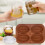 Non-stick silicone ice cube mold basketball shape 4-grid 4