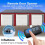 Télécommande d'ouvre-porte de garage compatible avec LiftMaster 2