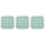 3Pcs 16 Grid Silicone Ice Cube Mold with Lid 4