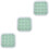 3Pcs 16 Grid Silicone Ice Cube Mold with Lid 5