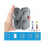 Brynnl Ice Cube Molds And Trays, 2 Pack Reusable Silicone Ice Cube Balls 4
