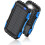Carregador solar portátil de 20000mAh com QC3.0 e lanterna. 8