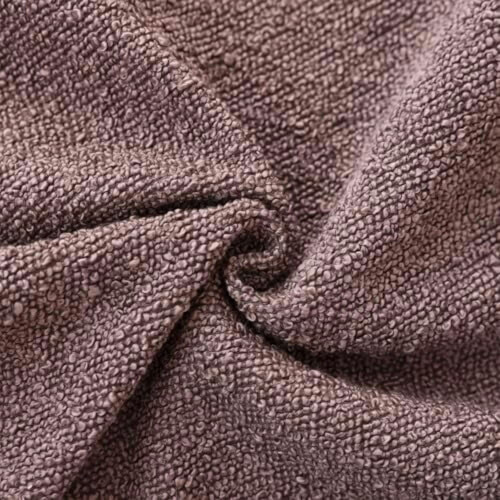 Μαξιλαροθήκη με ανάγλυφη υφή Boucle, σκούρο μωβ, 16x16 ίντσες 2