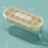 Silicone Ice Cube Mold with Airtight Lid 12-Grid Yellow 3