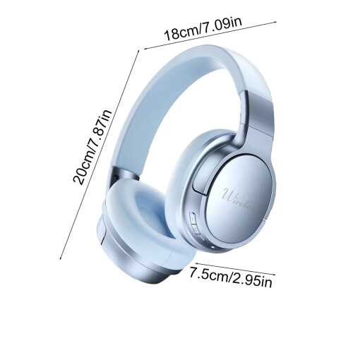Wireless Bluetooth Over-Ear ANC Headphones with Microphone 2