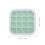 16 Grid Silicone Ice Cube Mold Drink Beverage Ice Cube Casting Mold with Lid 2