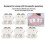 10x electrode replacement for Omron Massagers Long Life Pad 10 pcs 3