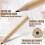 2000Pcs 3.5Inch Wood Pencil, Beginner Writing Pencil,Students Sketch Pencil Stationery,Hexangular B 4