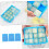3pcs Ice Cube Maker 15-Cavity Ice Cube Mold Silicone Ice Cube Making Devices 6