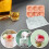 Roses Ice-Cube Mold, Heart Shape Tray, Silicone Ice Mold 6