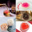 Roses Ice-Cube Mold, Heart Shape Tray, Silicone Ice Mold 7