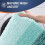 Bathroom Rug Microfiber 30x20 Inch Blackish Green 6