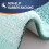 Bathroom Rug Microfiber 30x20 Inch Blackish Green 5