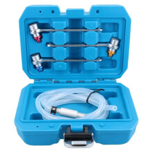 Kit de Purge de Freins avec Tuyau en Silicone, Outil de Purge et Boîte de Rangement - Équipement D'Entretien Automobile