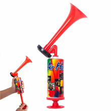 2X Handhoorn met Drukknop voor Luid Geluid Bij Sportevenementen, Megafoon voor Voetbalwedstrijden, Verjaardagsfeestjes
