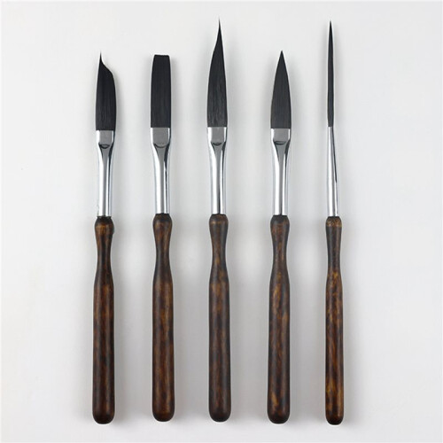 10 Pcs Pinstriping Brush Set for Professional Art and Detailing, High Performance Script Liner and Scroll Brushes 2