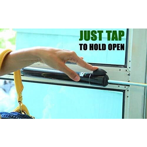 Zatvárač dverí Touch 'n Hold Smooth, biely, odolný 2