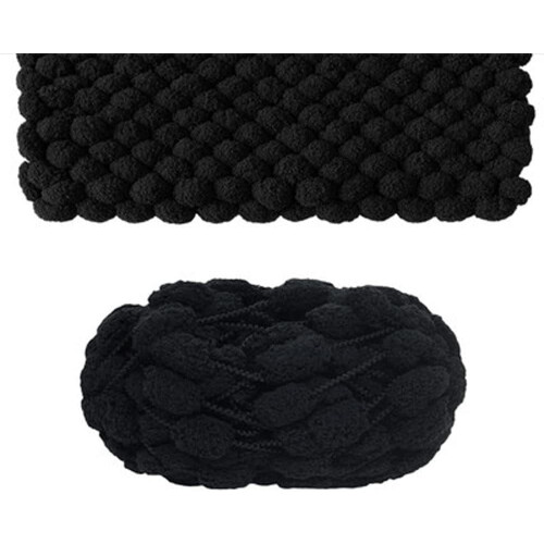 POM-POM Ball Yarn 100% Polyester 3 Pack 450g 1