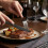 Black Hammered Silverware Set 410 Stainless Steel 20-Piece 6