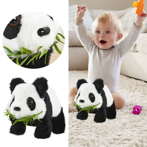 Interaktiv panda-leke med lyd og bevegelse, hvit 1