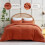 Terracotta Comforter Set Twin/Twin XL 2-Piece Burnt Orange 2