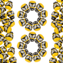 100St Duurzame Lieveheersbeestje Knutselaccessoires