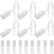 15St Transparante Lipgloss Tubes Met Kwastje En Dop