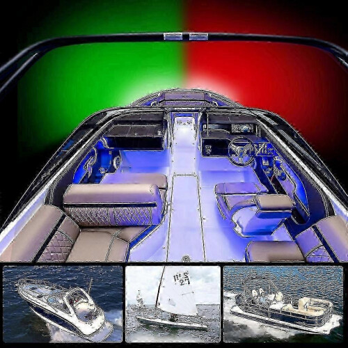 Boat LED Bow Light Boat Navigation Lights Marine LED Navigation Light Plastic-Good 2