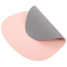 Roze PU Placemat Voor Decoratie, Beschermt En Is Slijtvast