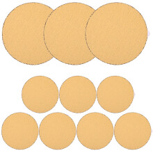 10St Zelfklevende Schuurdiscs 60 Grit Khaki Kleur Handige Set