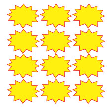 250St Verkoopstickers Voor Detailhandel En Display