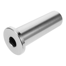 1Krachtig Gewichtplaatrek Voor Halterstaven, Compact En Zilverkleurig