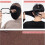 Winter windproof face mask with detachable goggles and 4
