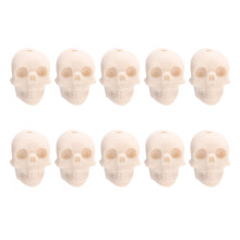 10St Voedselveilige Siliconen Skull Beads Voor Decoratie & Sieraden