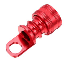 1Set Rood Aluminium Quick Release Pedalbeugel Voor Vouwfiets