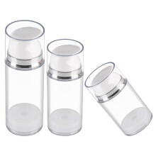 3St Praktische Airless Pompflessen Voor Reis En Lotions