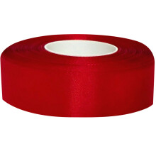 50Mgift Ribbon Rood Stevig Voor Haarstrikken En Cadeaus