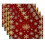 Christmas placemat set holiday table mat 4 pieces 2