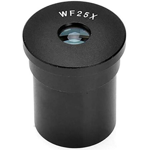 6X Oculaire D'Installation D'Oculaire de Microscope Biologique Wf25X Taille 23.2mm Champ de Vision 9mm 2
