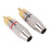 160 Pcs RCA Plug Audio Video Locking Cable Connector Gold Plated 7