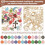 Kit per creare portachiavi con ciondoli e lucidalabbra (263 pezzi) 6